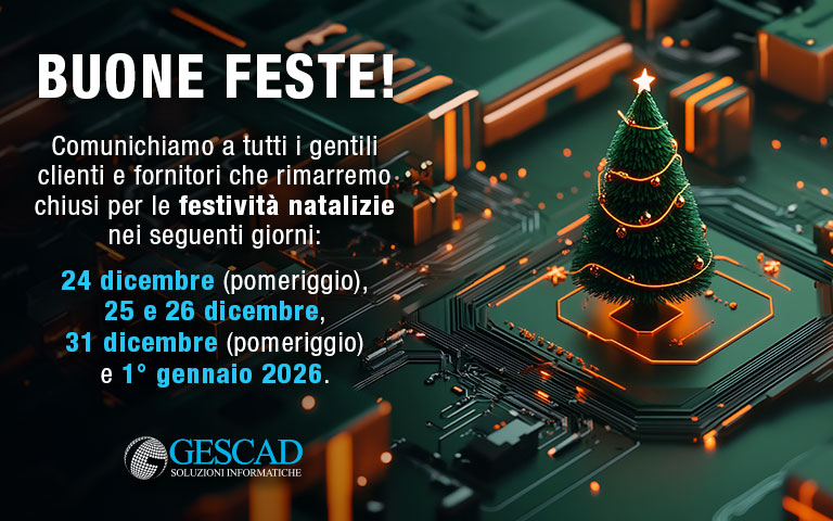 Buon Natale da Gescad!